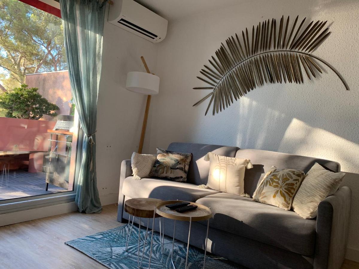 Jade - Appartement Climatise Vue Et Acces Mer Prive Ла Сен-сюр-Мер Екстериор снимка